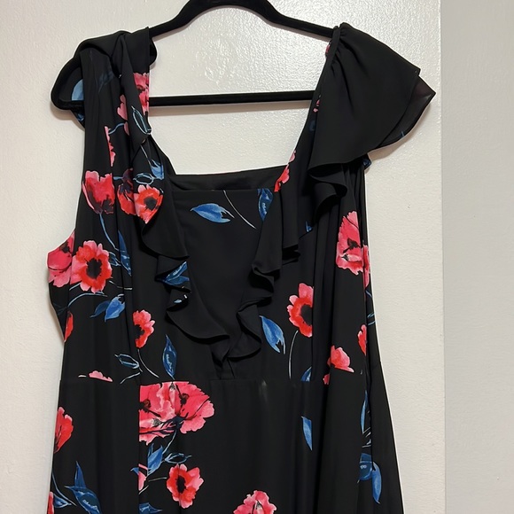 Black floral dress brand new - Picture 4 of 5